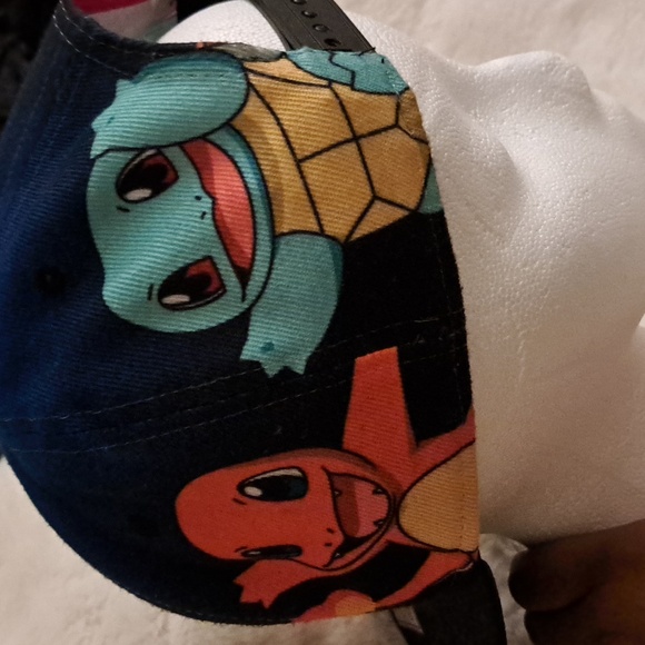 POKÉMON The Original Starters Blue Gradient Snapback Cap Hat - Picture 10 of 13